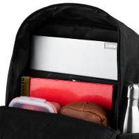 Mochila Masculina Executiva Para Notebook City Block Preta - 9