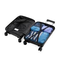 Mala de Viagem Pequena 10 Kg Polipropileno 4 Rodas Rover Preta - 10