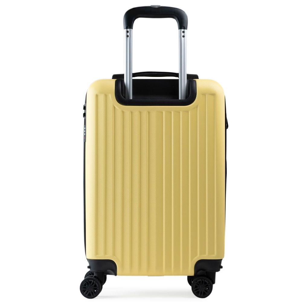 Mala de Bordo 10 Kg ABS 4 Rodas Turquia II Amarela - 4