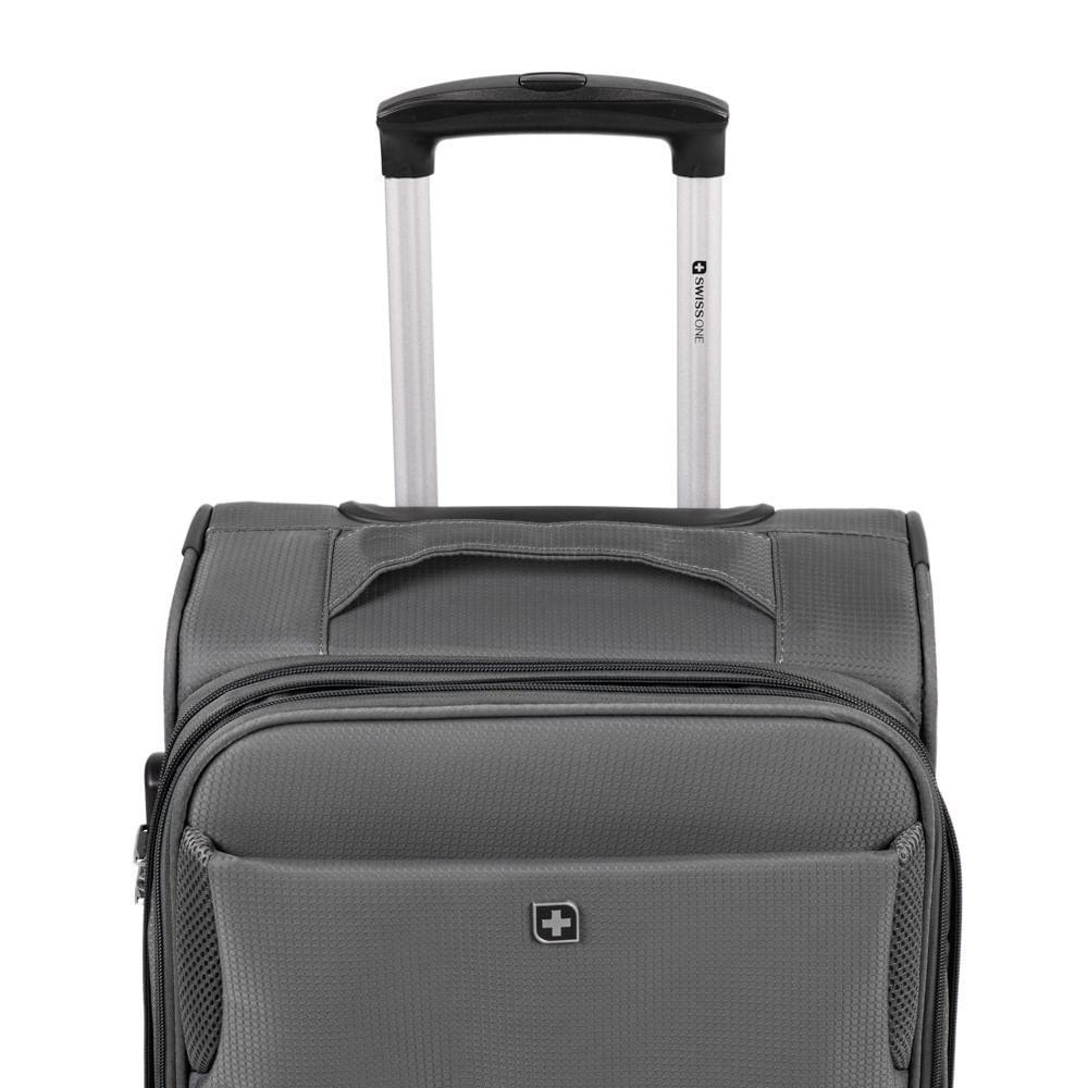 Mala Pequena Poliester 4 Rodas Verbier Swiss One 20.5 Cinza P - 7