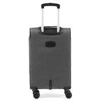 Mala Pequena Poliester 4 Rodas Verbier Swiss One 20.5 Cinza P