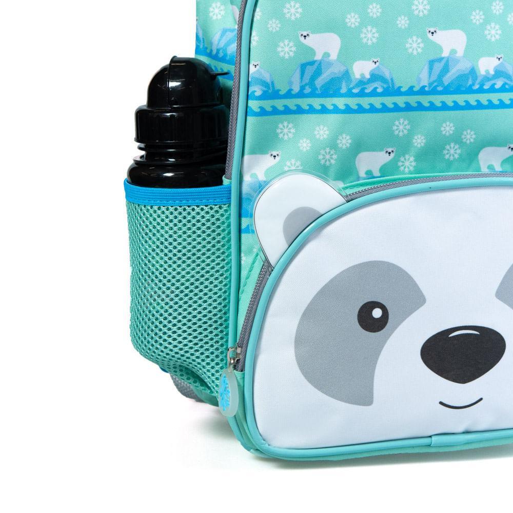 Mochila Infantil Pets Urso Polar  Azul - 3