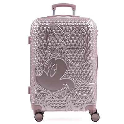 Mala Média 23 Kg ABS 4 Rodas Minnie Epcot Rosé