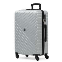 Mala Média ABS 4 Rodas Detroit Prata - 2