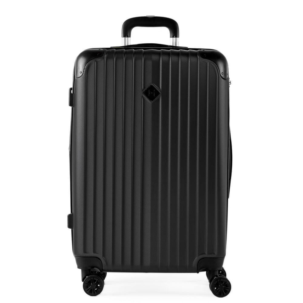 Mala Média 23 Kg ABS 4 Rodas Turquia II Preta - 1