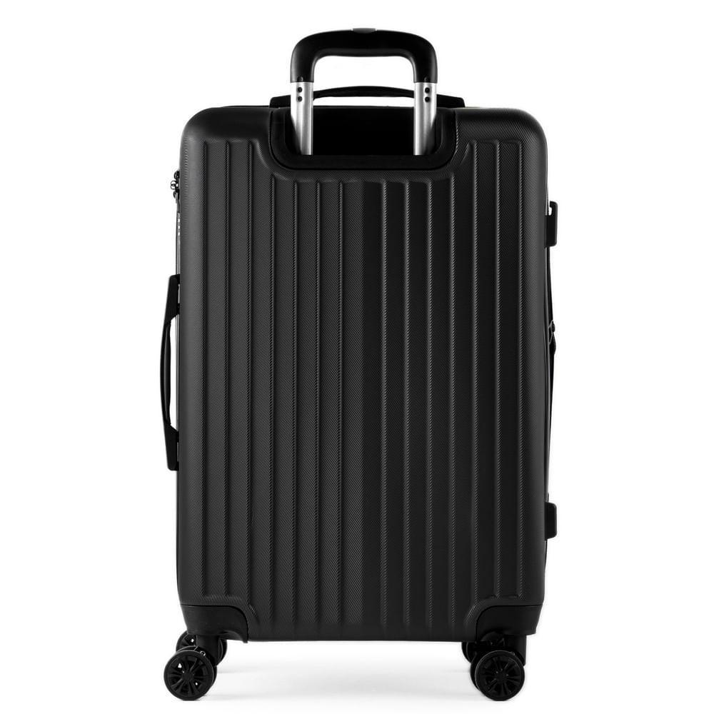 Mala Média 23 Kg ABS 4 Rodas Turquia II Preta - 3