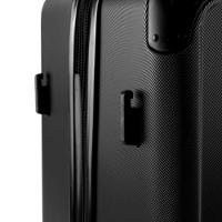 Mala Média 23 Kg ABS 4 Rodas Turquia II Preta - 9