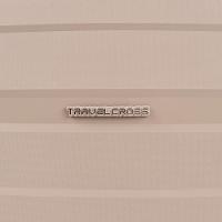 Mala Média 23 Kg Polipropileno 4 Rodas Rover Off White - 6