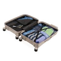 Mala Média 23 Kg Polipropileno 4 Rodas Rover Off White - 10