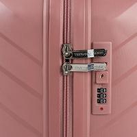 Mala de Viagem Grande 32 Kg Polipropileno 4 Rodas Rover Rose - 7