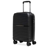 Mala de Bordo 10 Kg Polipropileno 4 Rodas Hong Kong Preta - 2