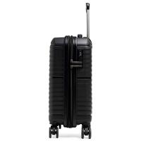 Mala de Bordo 10 Kg Polipropileno 4 Rodas Hong Kong Preta - 3