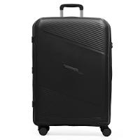 Mala de Viagem Grande 32 Kg Polipropileno 4 Rodas Seul Preta - 1