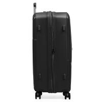 Mala de Viagem Grande 32 Kg Polipropileno 4 Rodas Seul Preta