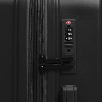 Mala de Viagem Grande 32 Kg Polipropileno 4 Rodas Seul Preta - 8