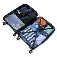 Mala de Viagem Grande 32 Kg Polipropileno 4 Rodas Seul Preta - 10