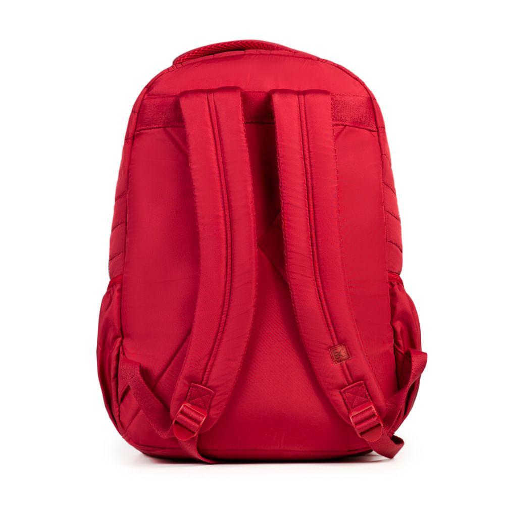 Mochila Escolar Feminina Juvenil BG GIRL Vermelho - 4