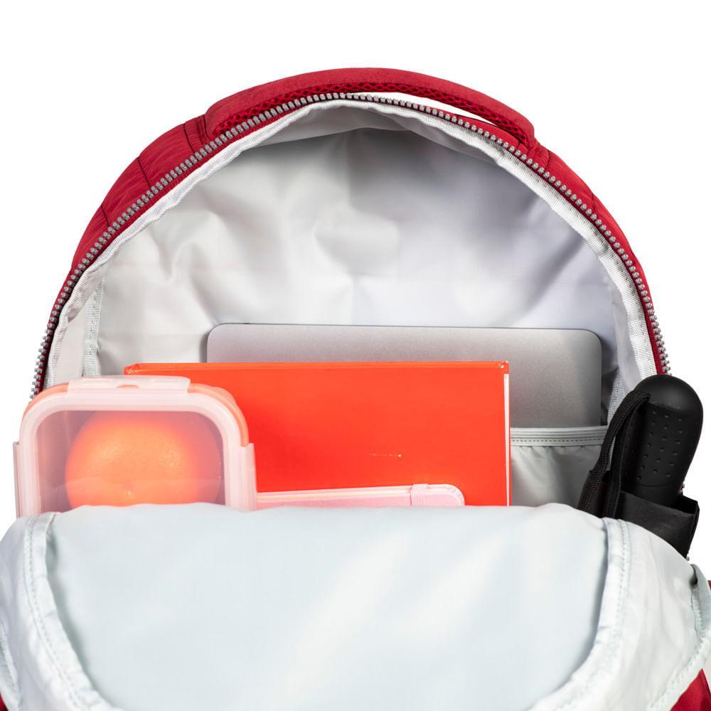 Mochila Escolar Feminina Juvenil BG GIRL Vermelho - 9