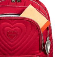 Mochila Escolar Feminina Juvenil BG GIRL Vermelho - 7