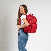 Mochila Escolar Feminina Juvenil BG GIRL Vermelho - 10