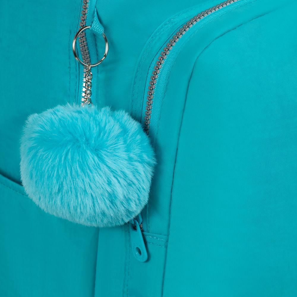 Mochila Escolar Feminina Pop Fun Azul Claro - 6