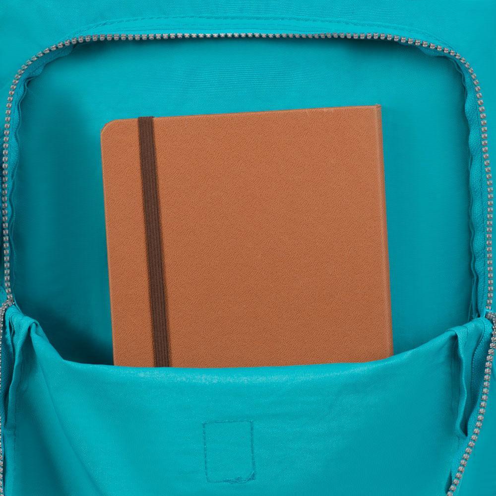 Mochila Escolar Feminina Pop Fun Azul Claro - 8