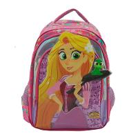 Mochila Escolar Feminina Disney Enrolados Roxa - 1