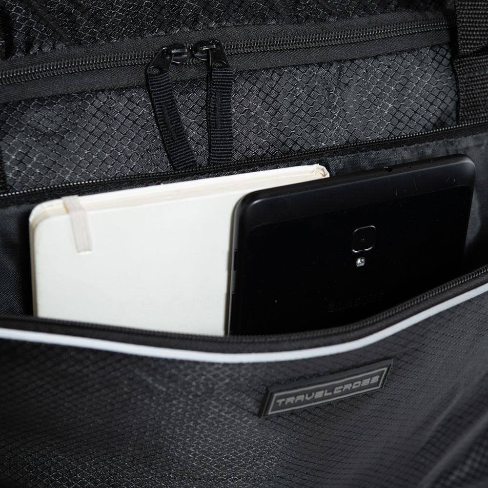 Bolsa de Viagem Média Vegas Preta - 4