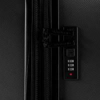 Mala de Viagem Grande 23 Kg ABS 4 Rodas Turquia II Preta - 8