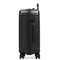 Mala Média 23 Kg Polipropileno 4 Rodas Hong Kong Preta - 3