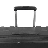 Mala Média Polipropileno 4 Rodas Suissewin Montreux Preto - 3