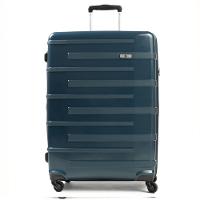 Mala Média Polipropileno 4 Rodas Suissewin Montreux Azul - 1