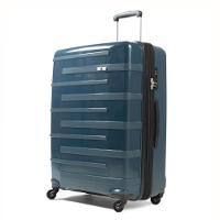 Mala Média Polipropileno 4 Rodas Suissewin Montreux Azul - 2