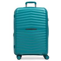 Mala Grande de Polipropileno 4 Rodas Hong Kong Verde - 1