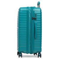 Mala Grande de Polipropileno 4 Rodas Hong Kong Verde - 5