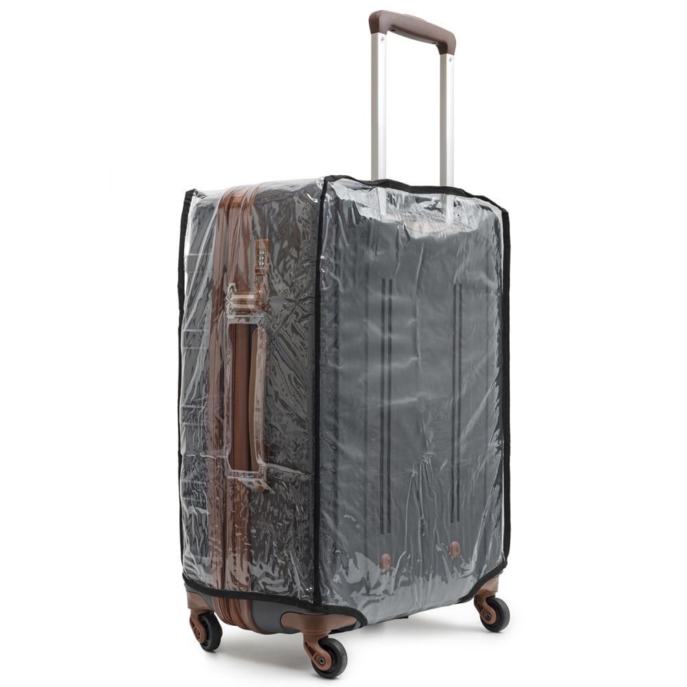 Capa de Mala Média em PVC Transparente Transparente - 4