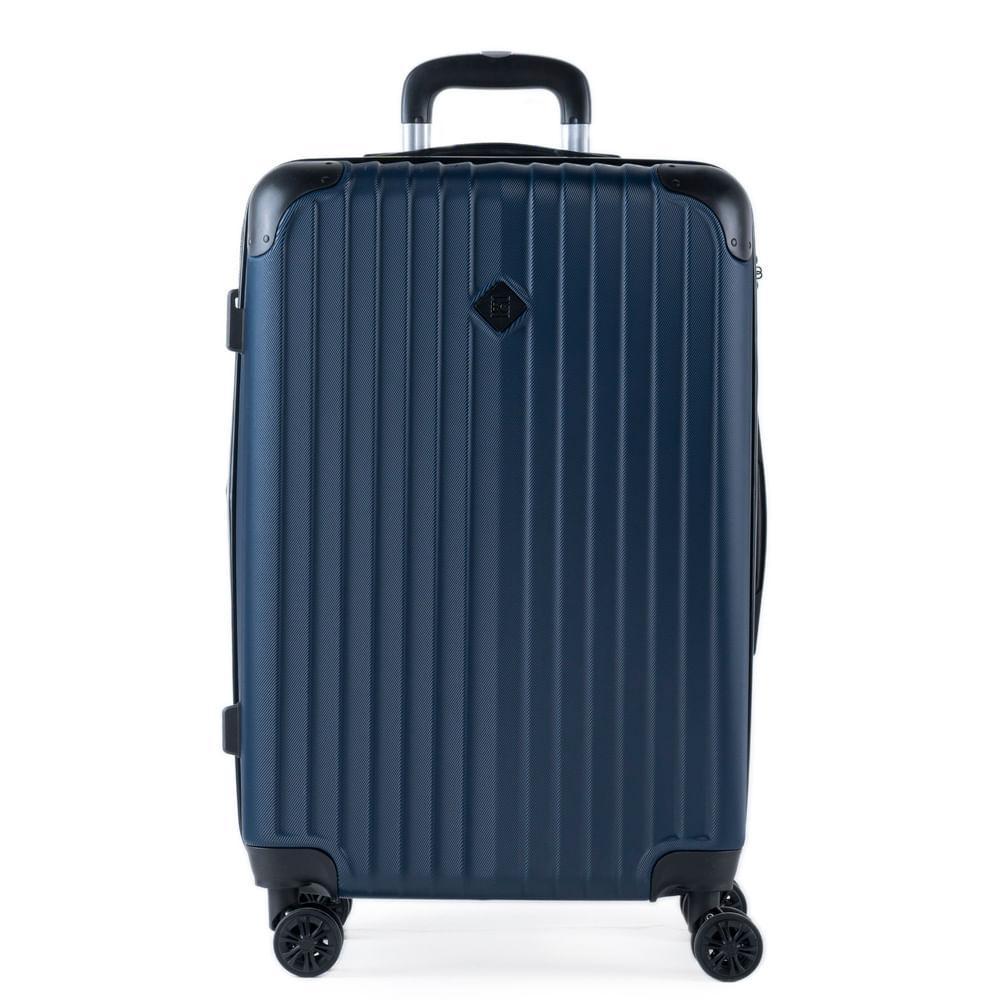 Mala Média 23 Kg ABS 4 Rodas Turquia II Azul Marinho - 1