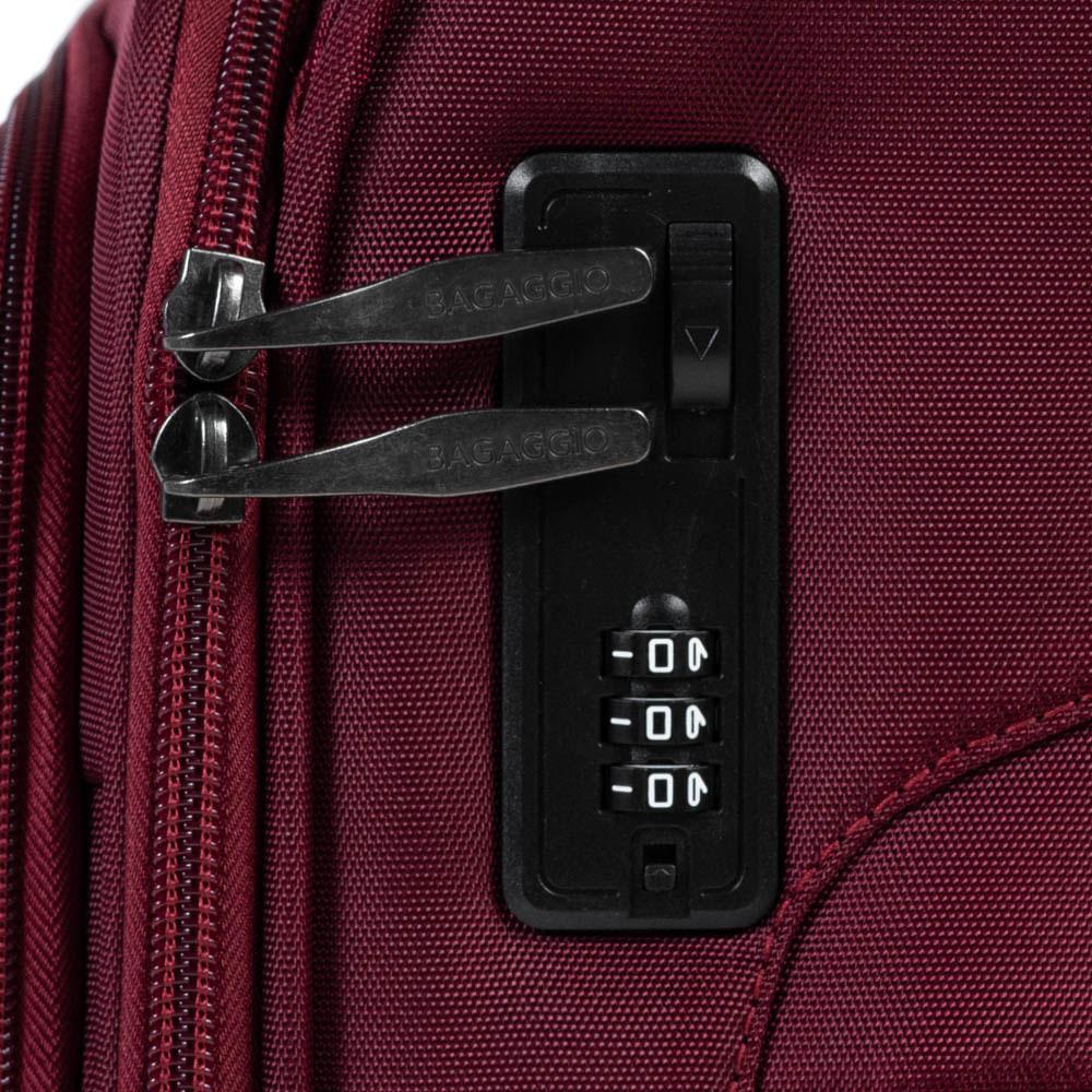 Mala Pequena Poliéster 4 Rodas Lyon Vinho - 4