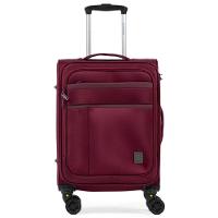 Mala Pequena Poliéster 4 Rodas Lyon Vinho - 1