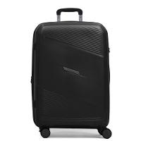 Mala Média 23 Kg Polipropileno 4 Rodas Seul Preta - 1