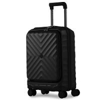 Mala de Viagem Pequena 10 Kg Policarbonato 4 Rodas Barcelona II Preta - 2