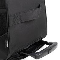 Bolsa de Viagem Masculina de Rodinhas Grande BG Mesh Preta - 6