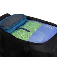 Bolsa de Viagem Masculina de Rodinhas Grande BG Mesh Preta - 10