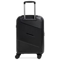 Mala de Viagem Pequena 10 Kg Polipropileno 4 Rodas Seul Preta - 3