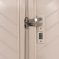 Mala de Viagem Pequena 10 Kg Polipropileno 4 Rodas Rover Off White - 8