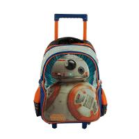 Mochila Escolar Masculina BB-8 com Rodinha Preta - 1