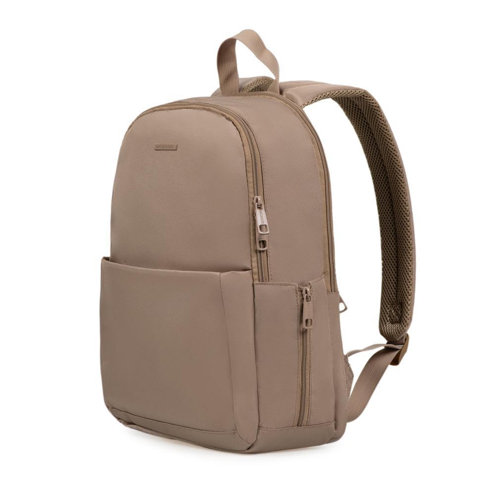 Mochila Feminina Executiva Para Notebook Versatille Marrom - 2