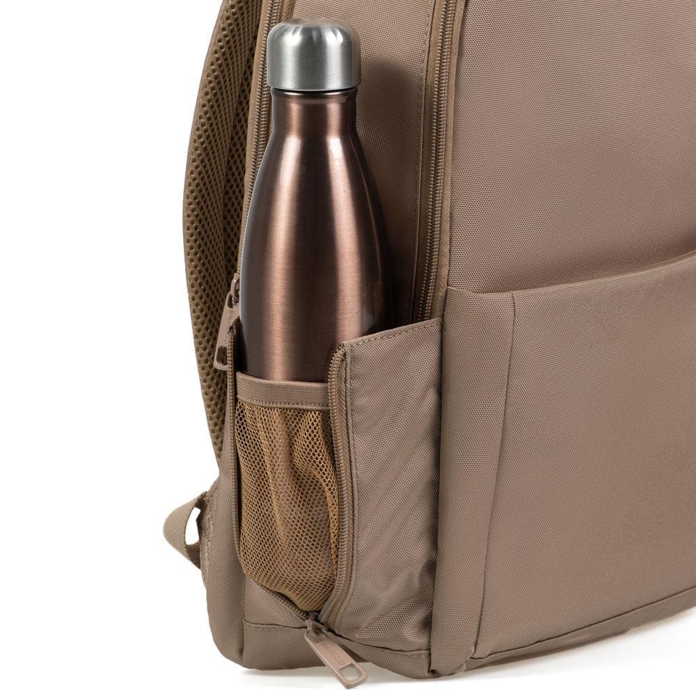 Mochila Feminina Executiva Para Notebook Versatille Marrom - 5