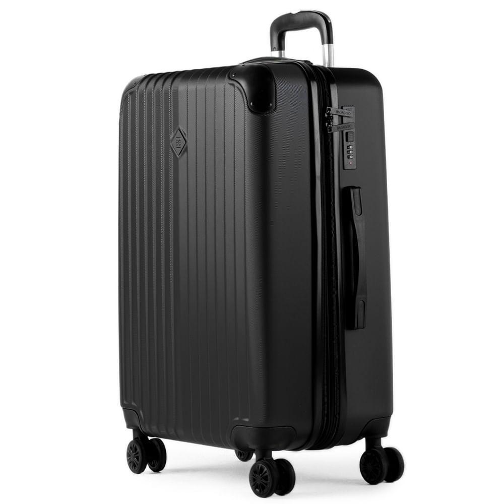 Mala Média 23 Kg ABS 4 Rodas 26” Turquia II Preta - 2