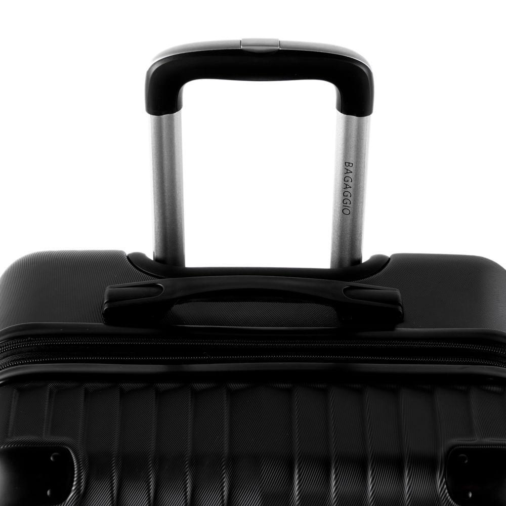 Mala Média 23 Kg ABS 4 Rodas 26” Turquia II Preta - 7